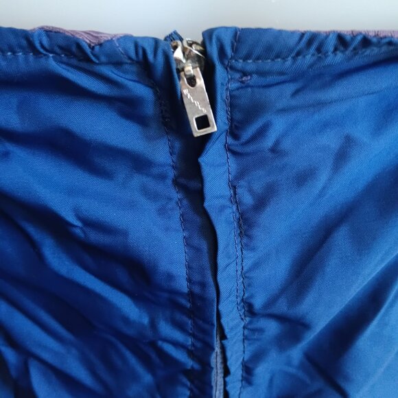 sz 38 Vintage 1940s Swim Dress Nylon Sea Goddess Zipback Atomic Bombshell Sexy - Picture 8 of 11